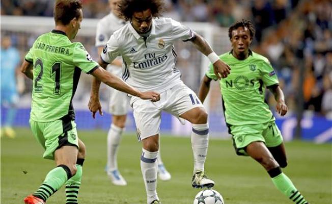 جانب من مباراة ريال مدريد vs سبورتينغ لشبونة