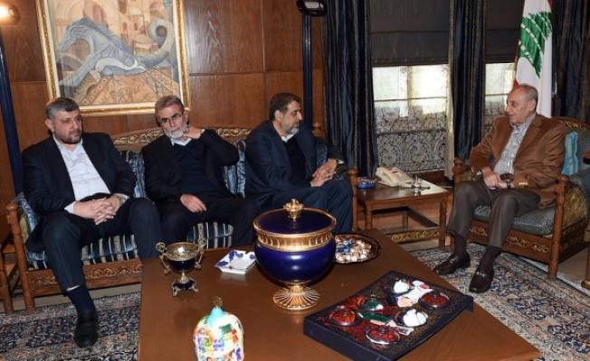 شلح على رأس وفد من الحركة يلتقي بري