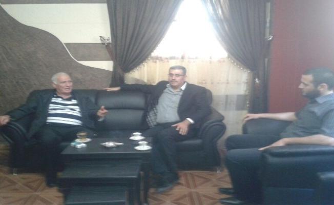 أبو عرب ووفد من الأونروا