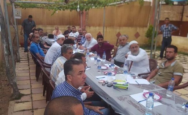 خلال اللقاء في المية ومية