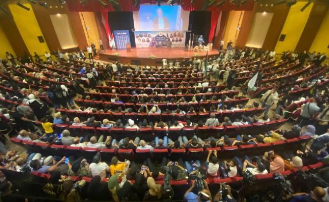خلال مهرجان حركة الجهاد في بيروت