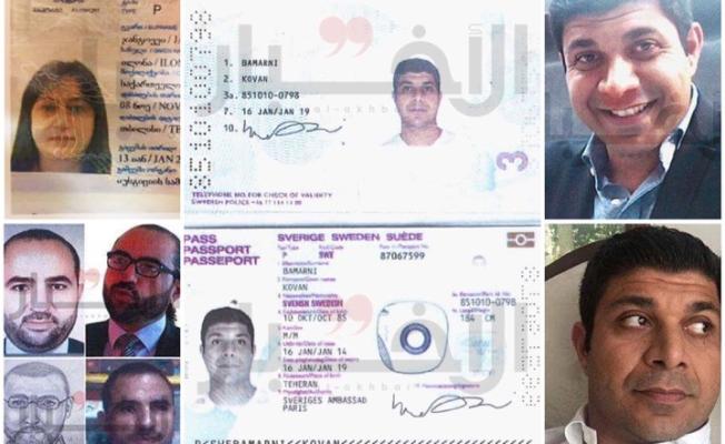 صور الاشخاص وجوازات السفر التي ارتبطت بقضية اغتيال حمدان