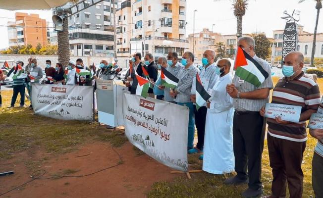 إعلاميون لبنانيون وفلسطينيون