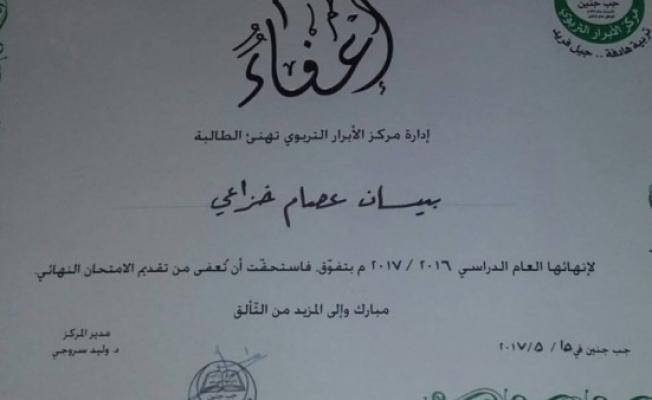شهادة اعفاء