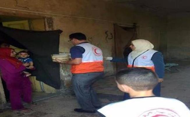 أثناء تقديم الوجبات