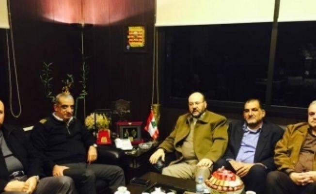 أثناء اللقاء