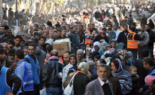 أثناء التوزيع 