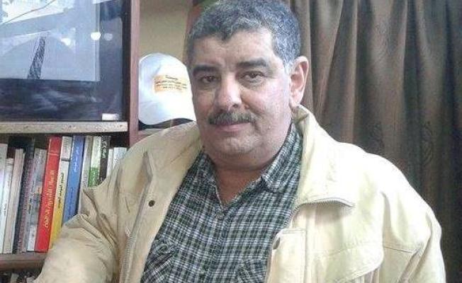 الشاعر شحادة الخطيب خلال حواره مع القدس للأنباء