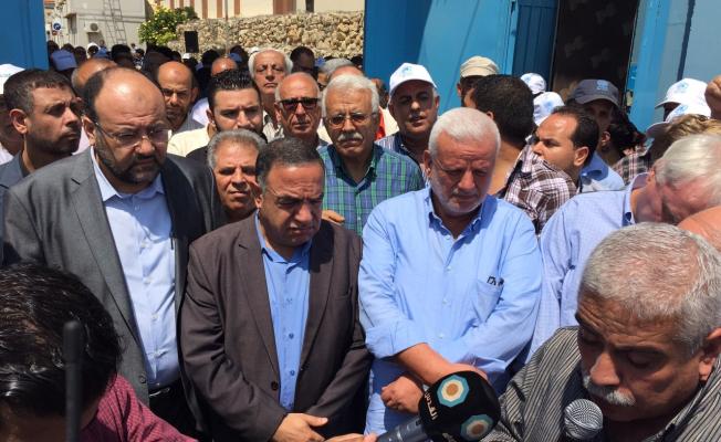 الاعتصام التي تشهده بيروت أمام مقر الأونروا