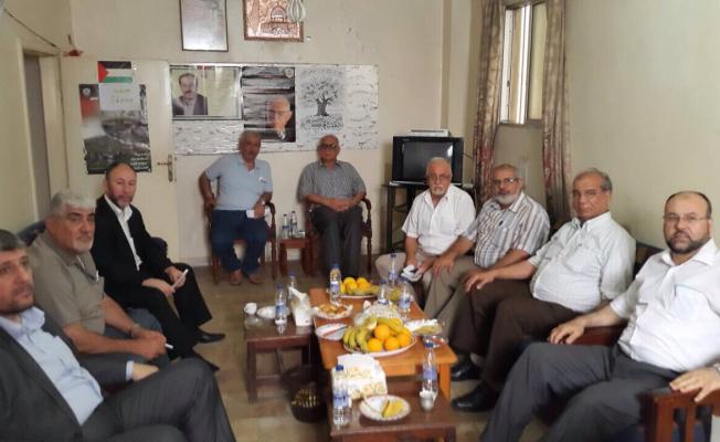 لقطة من لقاء قوى التحالف في مخيم مار الياس