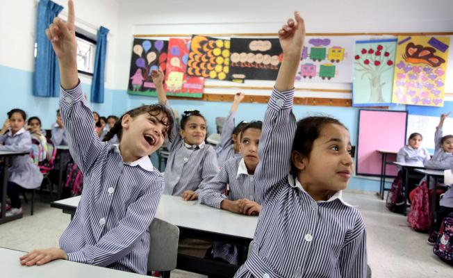 طلاب فلسطينيون