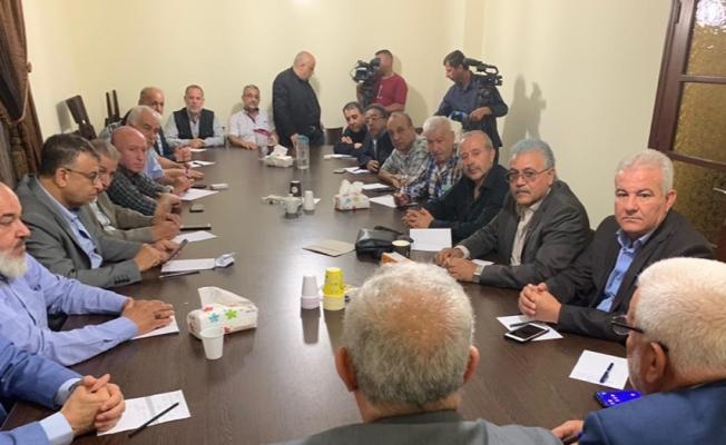 لهيئة العمل الفلسطيني المشترك بحضور اللجنة القانونية