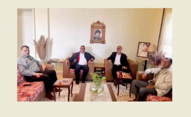 وفد من الجهاد الإسلامي زار عائلة الأسير