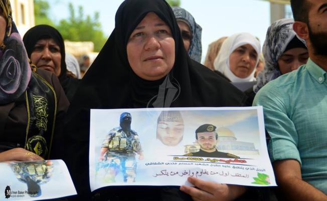 صورة من تأبين الشهيد تلاحمة