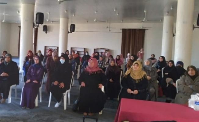 خلال احتفال الهيئة النسائية
