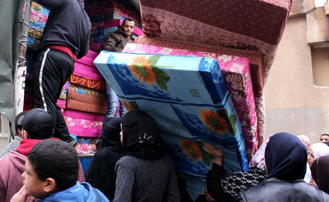 الأونروا تقدم مساعدات شتوية (أرشيف)