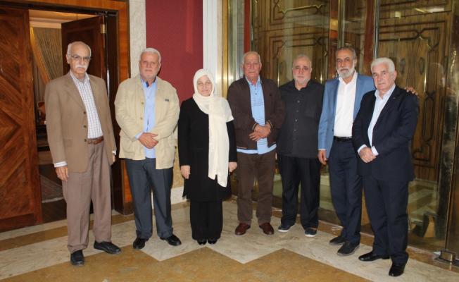 بهية الحريري وقيادات فتح