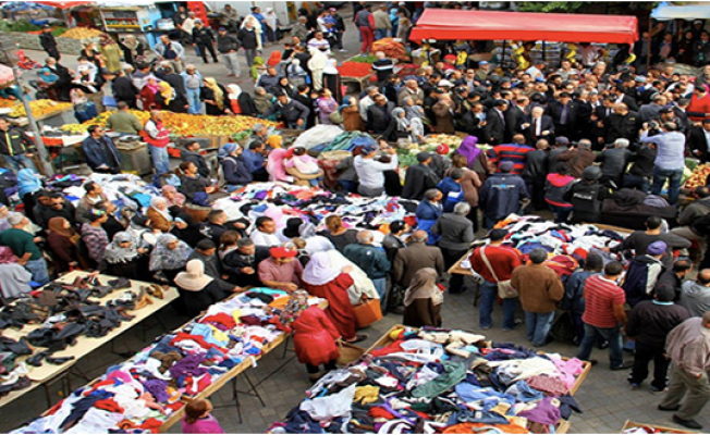 سوق صبرا قبل الأزمة في لبنان