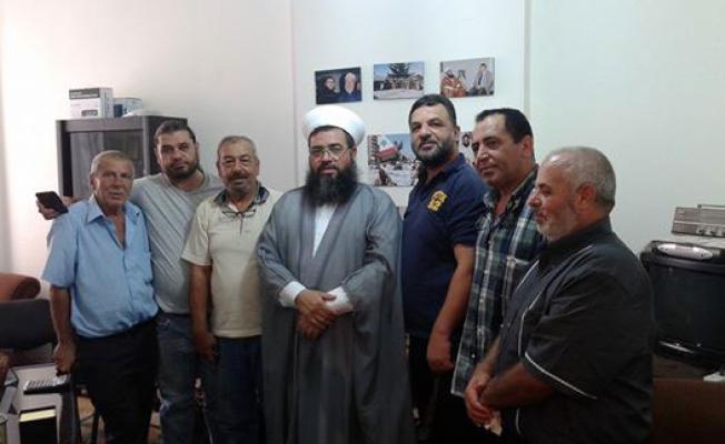  الشيخ العيلاني مع وفد حركة فتح 