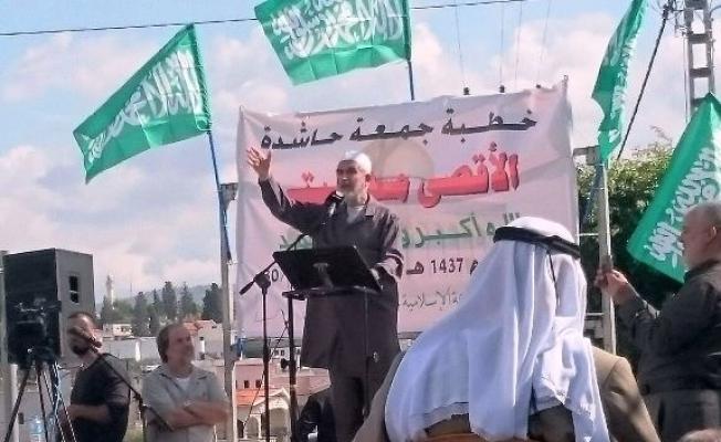 من على منبر الجمعة في كفر قرع بعنوان "الاقصى مسؤوليتي"