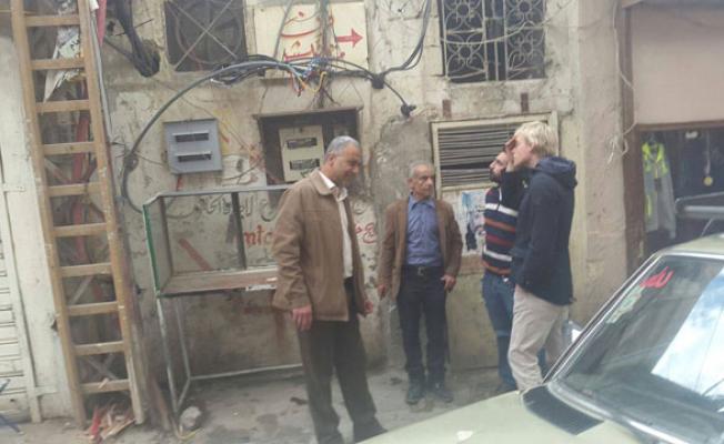 أثناء جولة توماس بتردي في عين الحلـوة