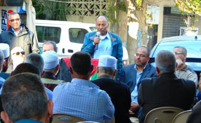 من خيمة الاعتصام في البص