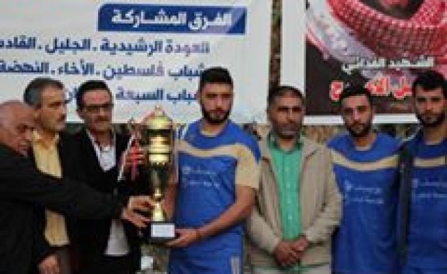 أثناء التتويج 