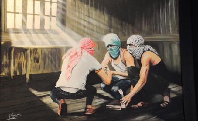لوحة من معرض أنامل منتفضة