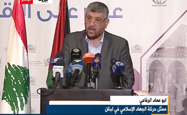 ممثل "حركة الجهاد الإسلامي في فلسطين" الحاج أبو عماد الرفاعي