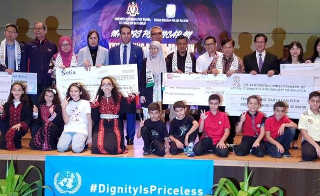 الحكومة الماليزية تطلق حملة لجمع التبرعات لدعم لاجئي فلسطين