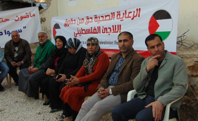 اعتصام لبناني فلسطيني في برج الشمالي