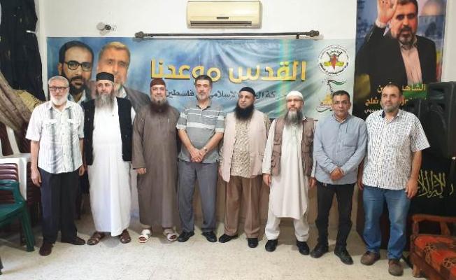 استقبال حركة الجهاد لعصبة الأنصار
