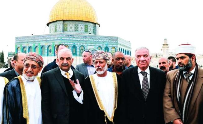 بن علوي يزور المسجد الأقصى
