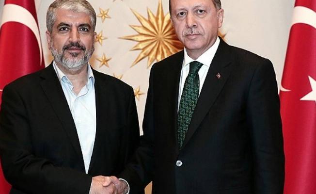 خالد مشعل يلتقي رجب طيب أردوغان