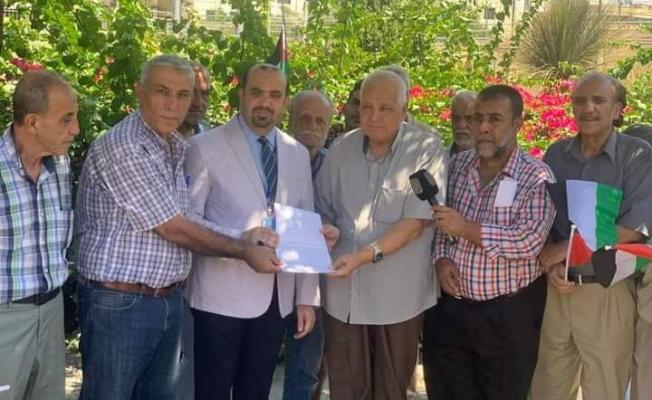 وفد من اللجان الشعبية الفلسطينية في لبنان
