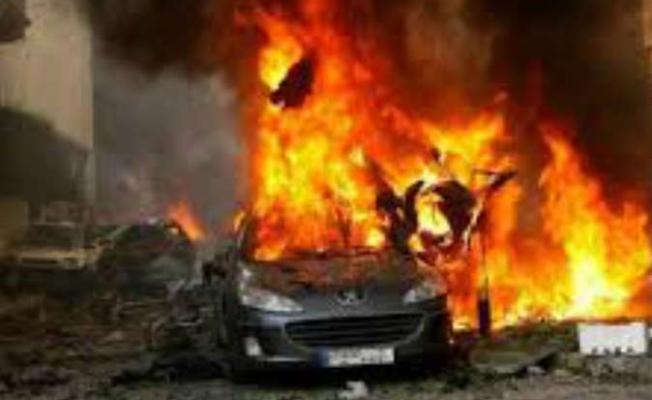 انفجار سيارة وسط قطاع غزة