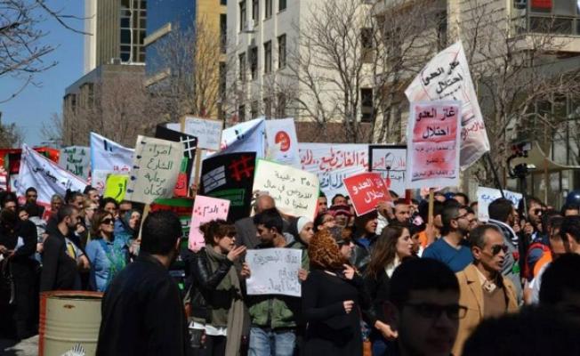 مظاهرات بالأردن