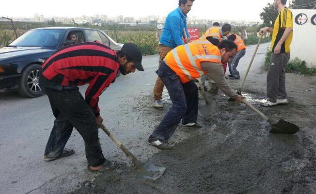 مدخل مخيم الرشيدية