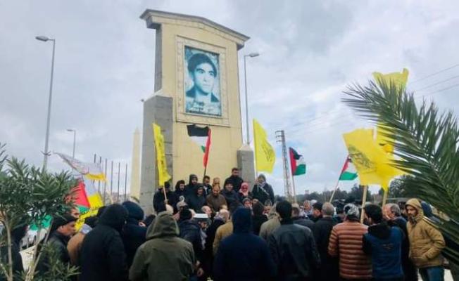 من الوقفة التضامنية في المنية