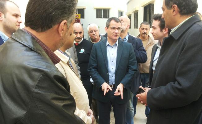 السفير الألماني يجول في البارد