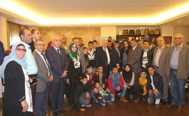 السعودي وابناء فلسطين 