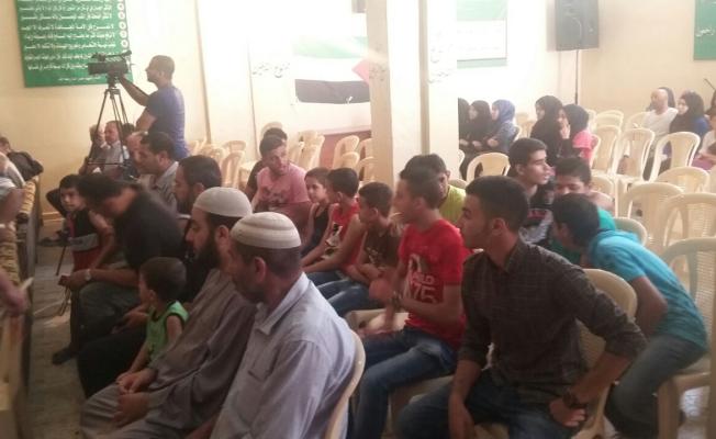 لقطة أثناء الإقتتاح في البارد