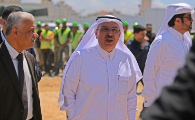 محمد العمادي في قطاع غزة