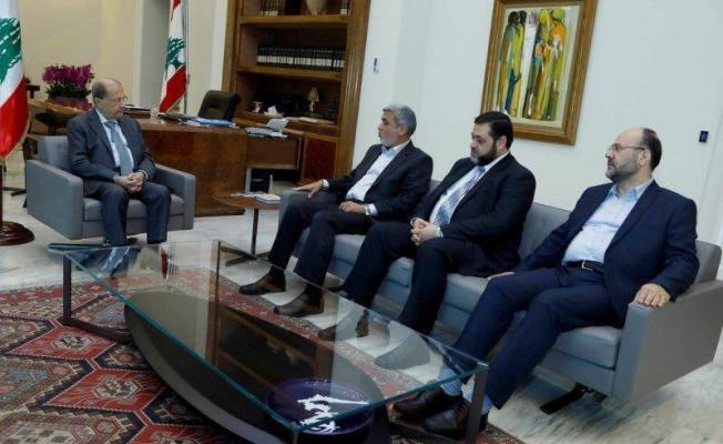 وفد من حماس يلتقي عون في قصر ببعبدا
