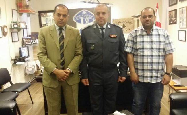 وفد من شاهد زار خريس وشخصيات أمنية في صور