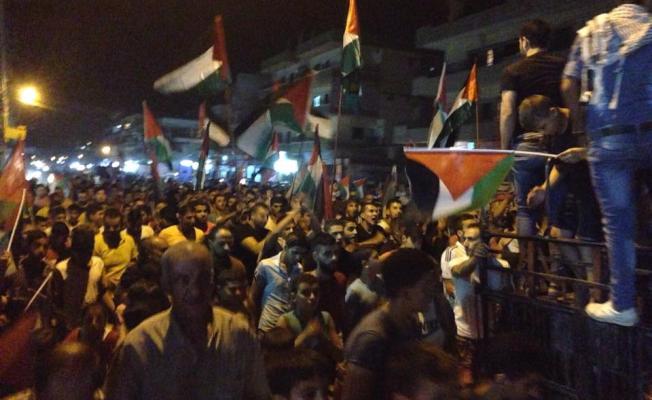 مسيرات ووقفات غاضبة تضامناً مع انتفاضة الأقصى الثانية في مخيمات لبنان (16)