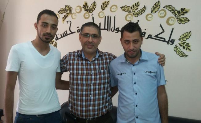 وفد الرابطة يلتقي مدير ثانوية عمقا