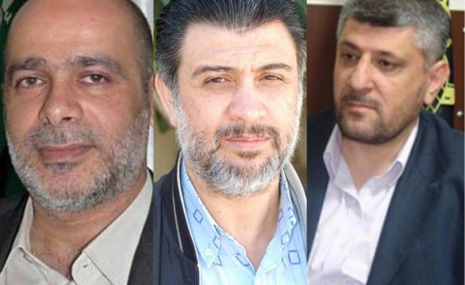 أبو عماد الرفاعي وشكيب العينا  وبسام حمود
