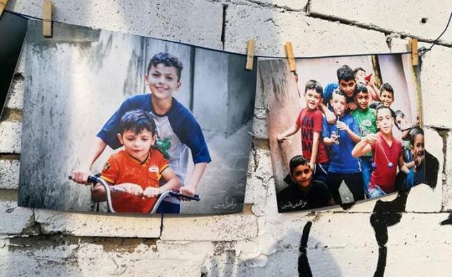 صورة من ازقة عين الحلوة
