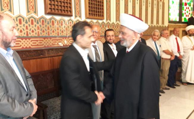 القيادي شاهين يقدم تهاني عيد الفطر